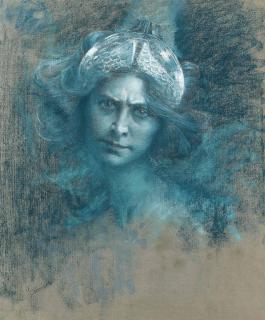 Lucien Lévy-Dhurmer - Minerva