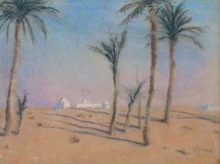 Lucien Levy-Dhurmer - Un Fort Dans Le Désert