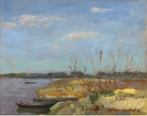 Lucien Martial - On The Banks of The Loire, Nevers