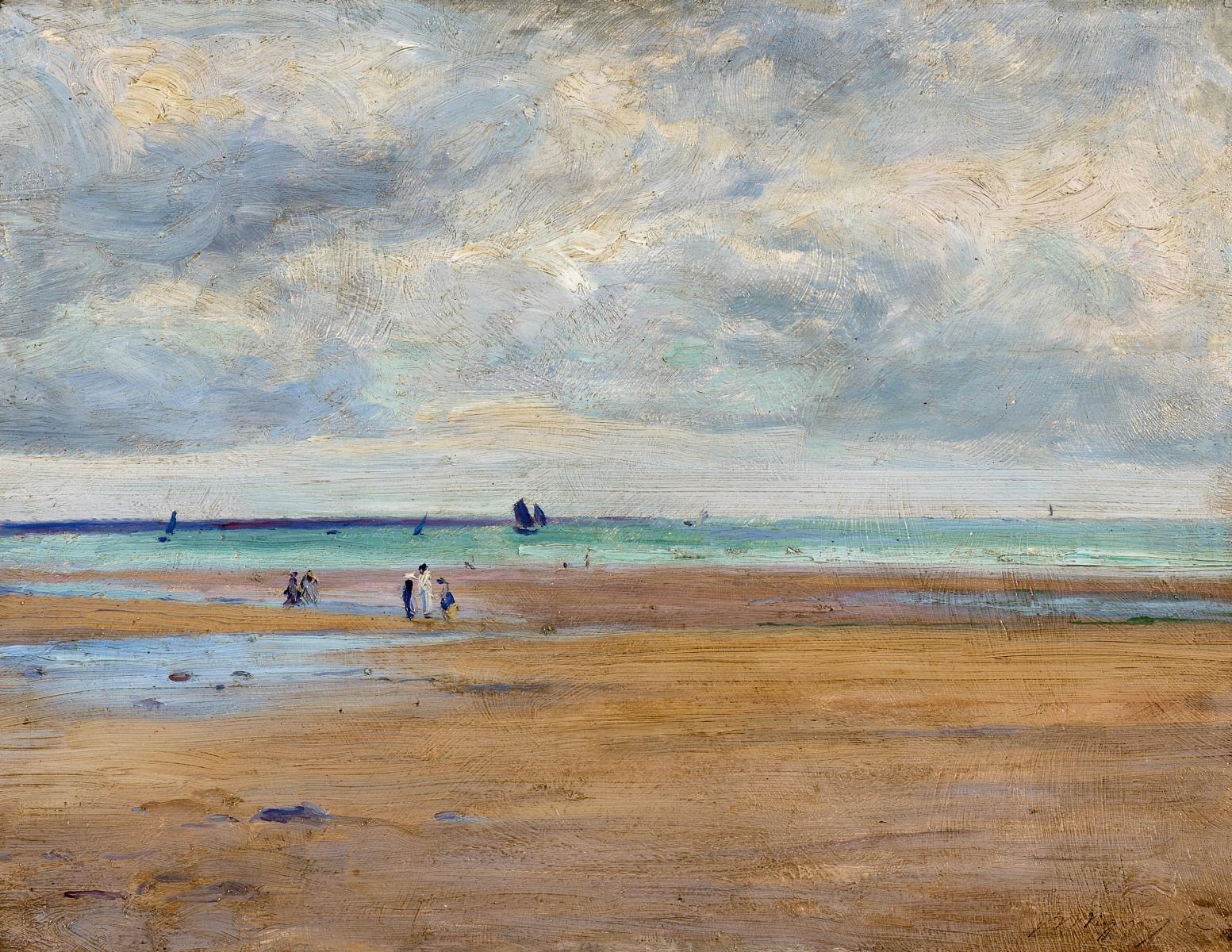Lucien Mignon - Am Strand