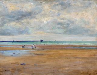 Lucien Mignon - Am Strand