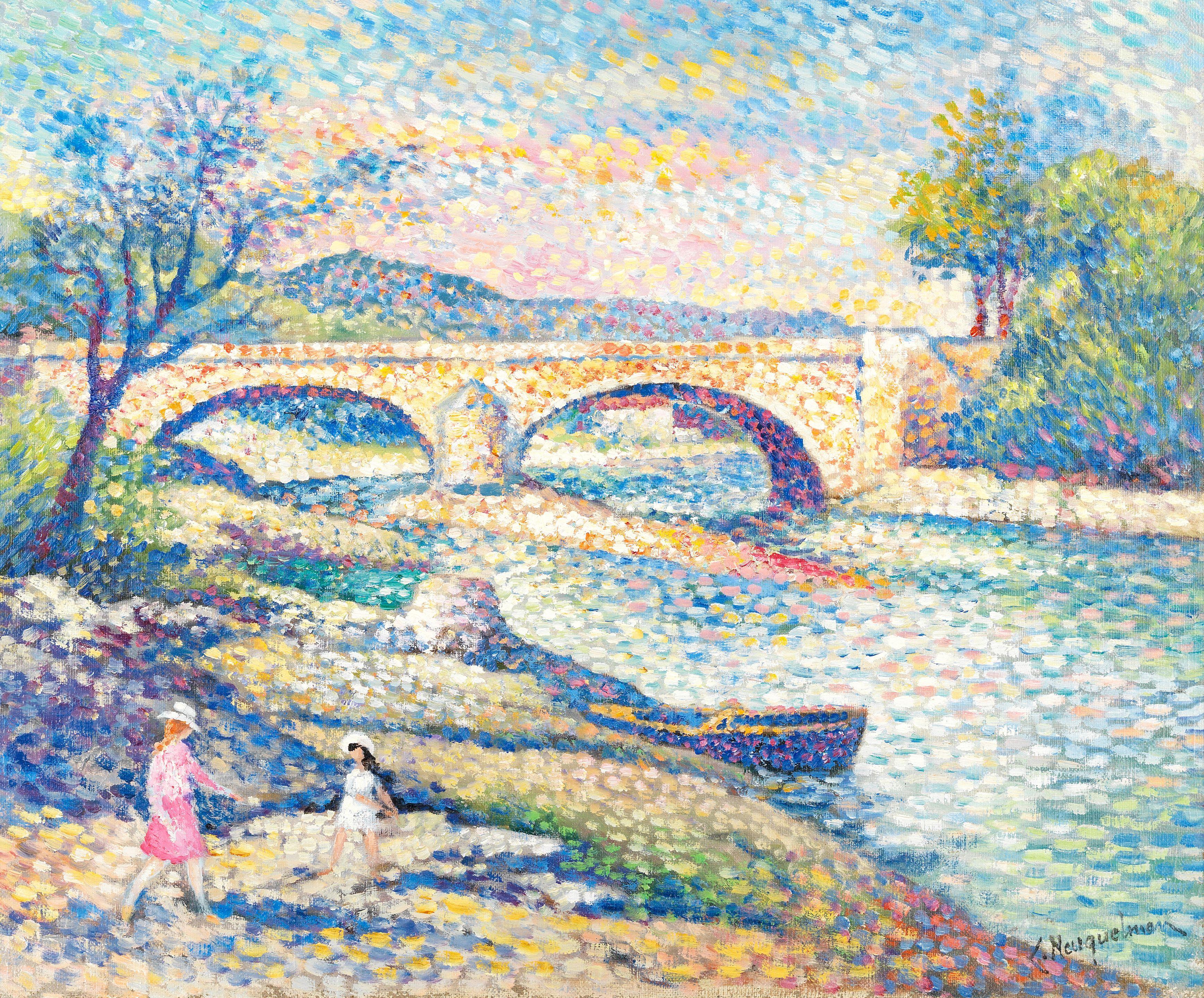 Lucien Neuquelman - \'Bords de l\'Allier\'