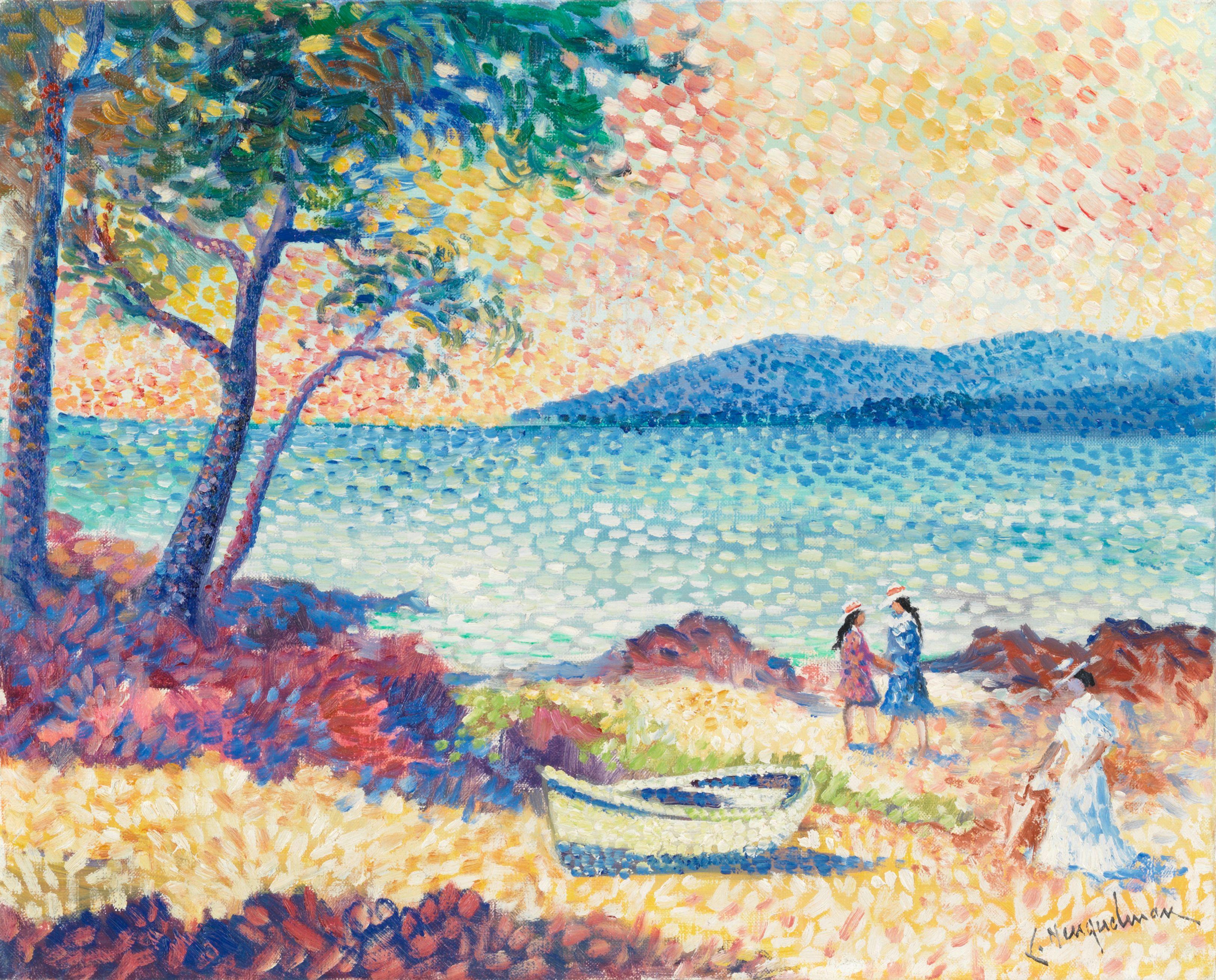 Lucien Neuquelman - \'Environs de St Tropez, Le Pinet\'