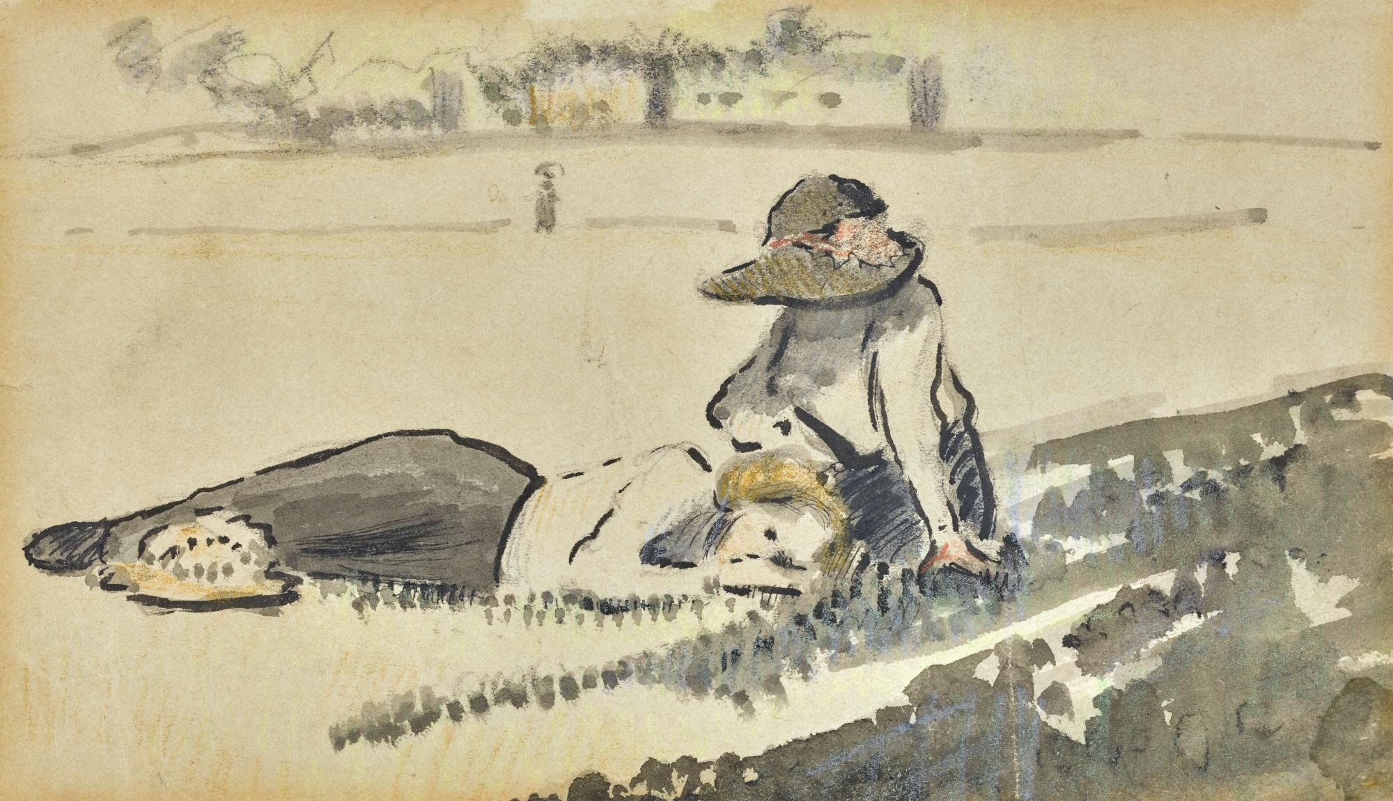 Lucien Pissarro - An Afternoon Rest