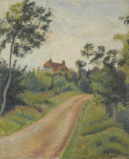 Lucien Pissarro - La Route, Berneval