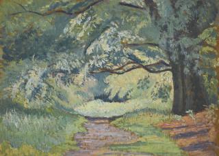 Lucien Pissarro - Path In Epping Forest
