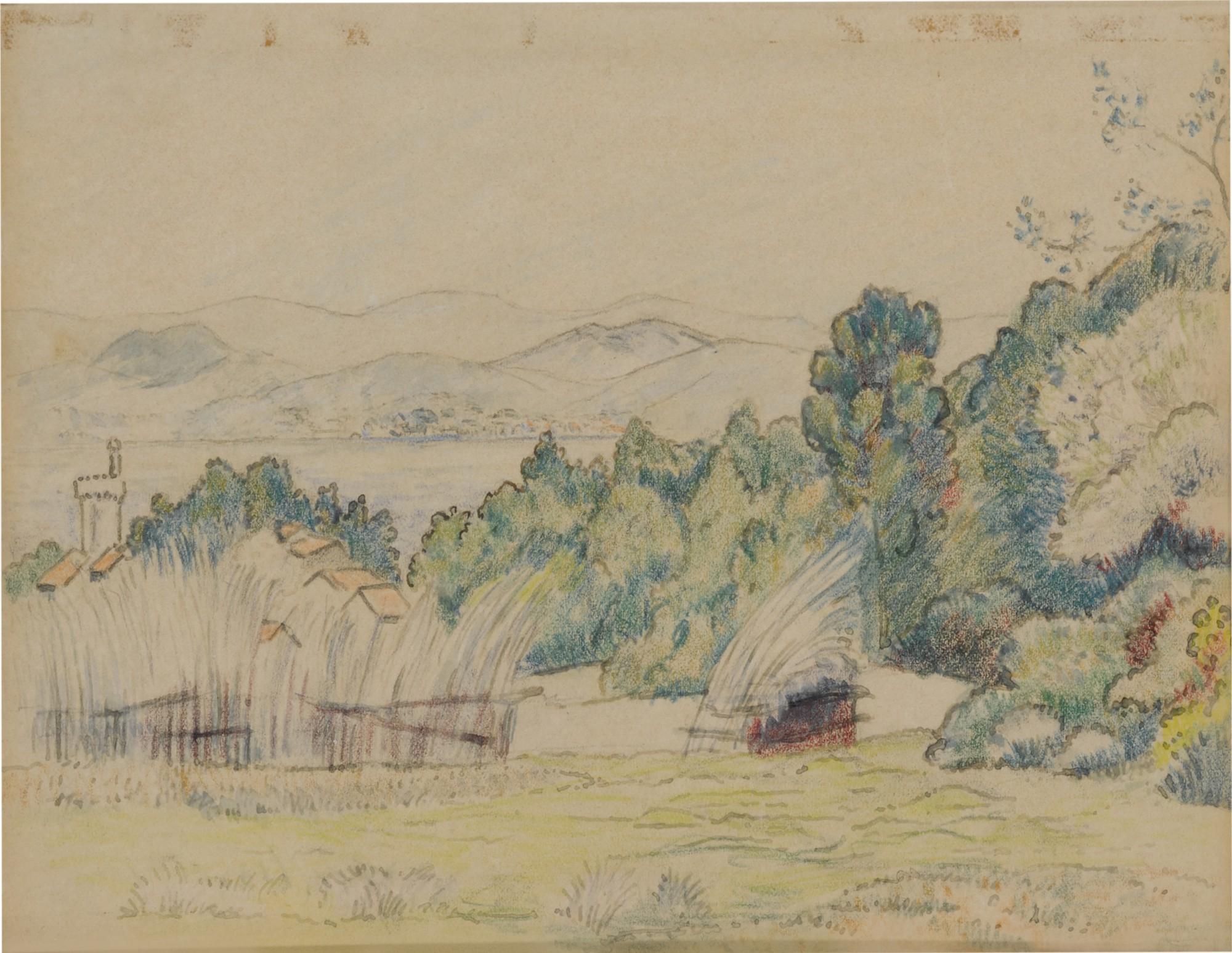 Lucien Pissarro - Paysage de Toulon