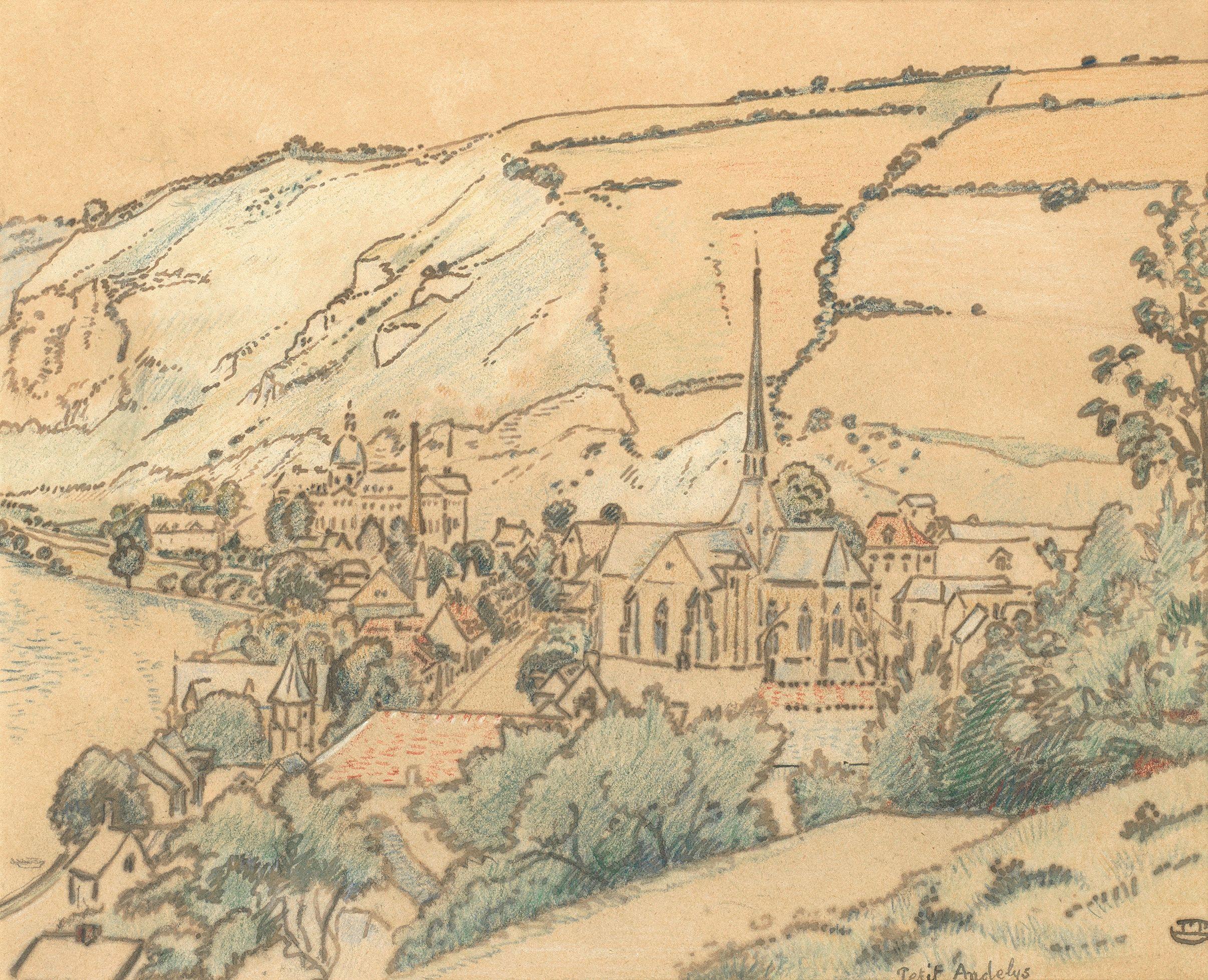 Lucien Pissarro - Petit Andelys