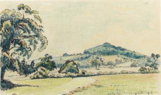 Lucien Pissarro - Sedgehill, Wiltshire