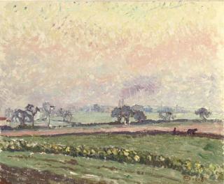 Lucien Pissarro - Sketch At Acton