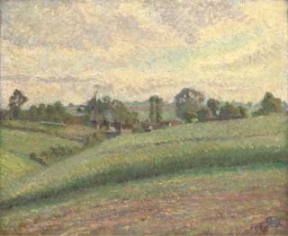 Lucien Pissarro - Summer Afternoon, Finchingfield