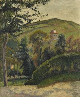 Lucien Pissarro - The Hillside, Berneval