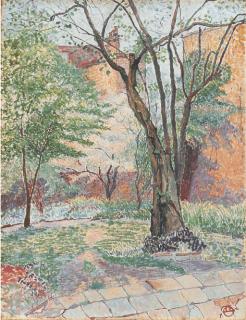 Lucien Pissarro - The Nut Tree