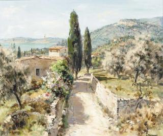 Lucien Potronat - A Cote d\'Azur view