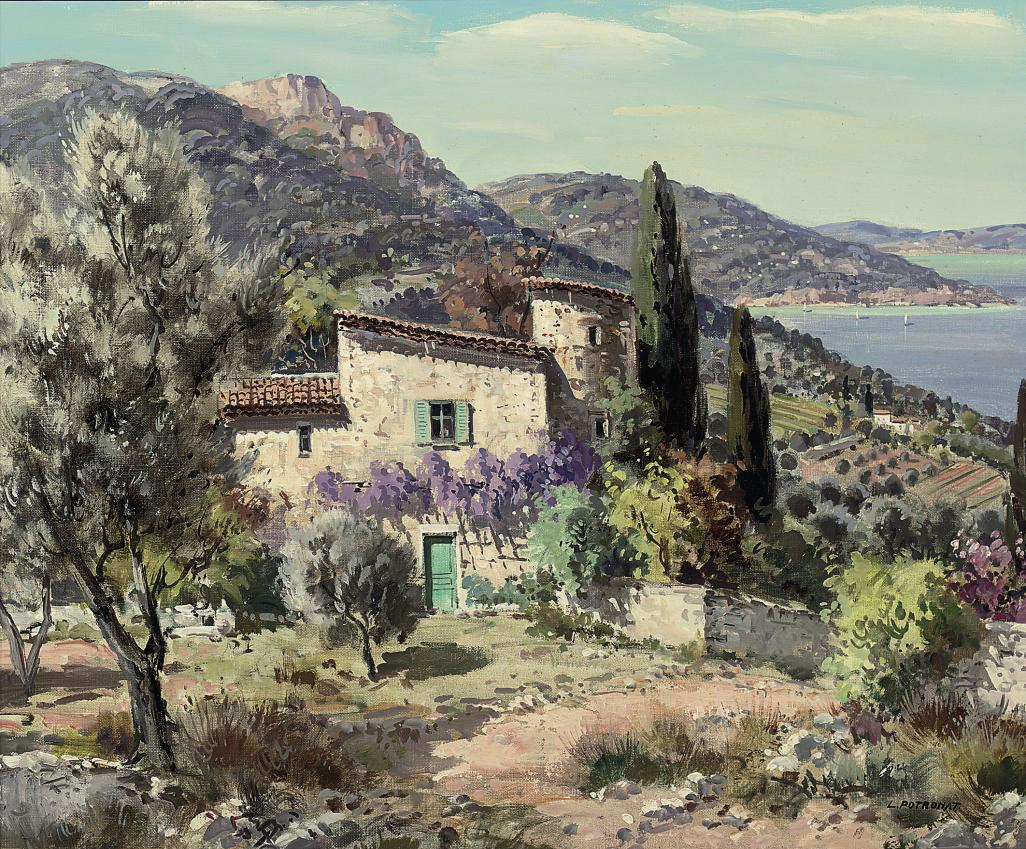Lucien Potronat - On the Côte d\'Azur