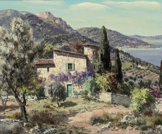 Lucien Potronat - On the Côte d\'Azur