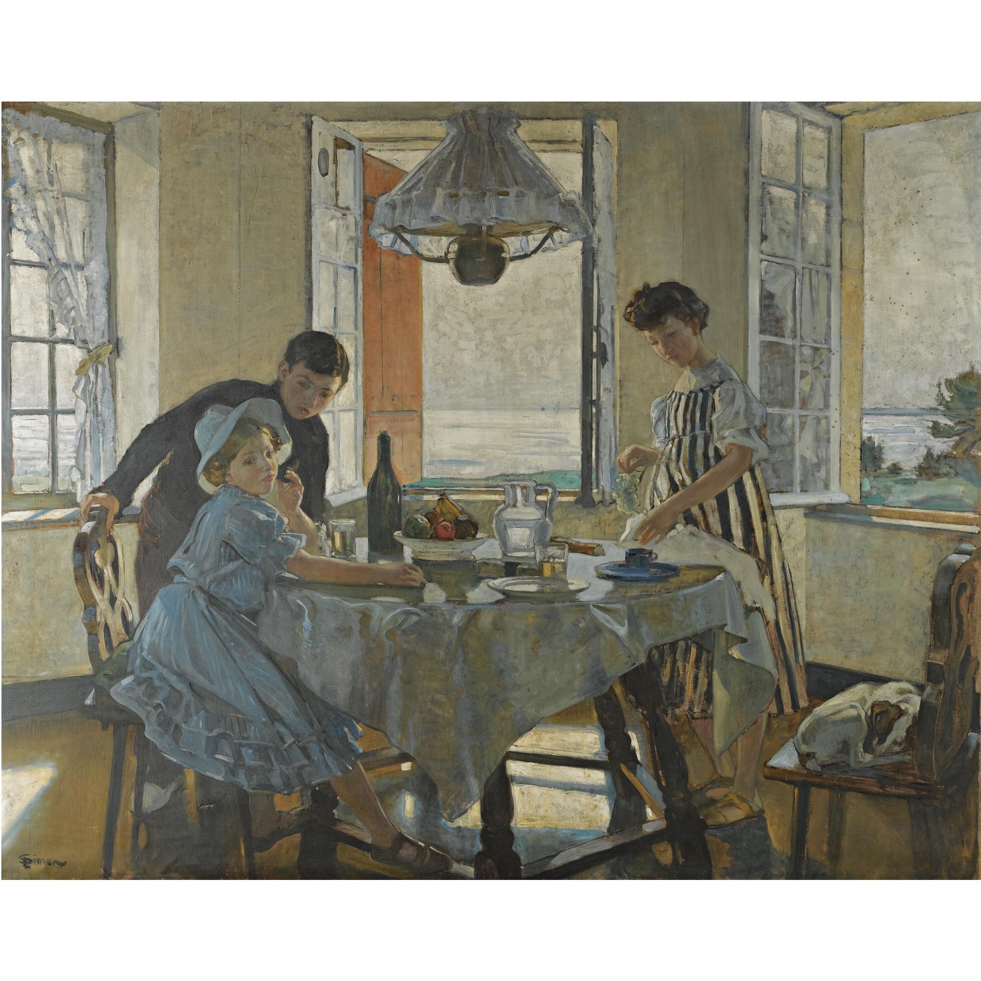 Lucien Simon - French le Petit Dejeuner