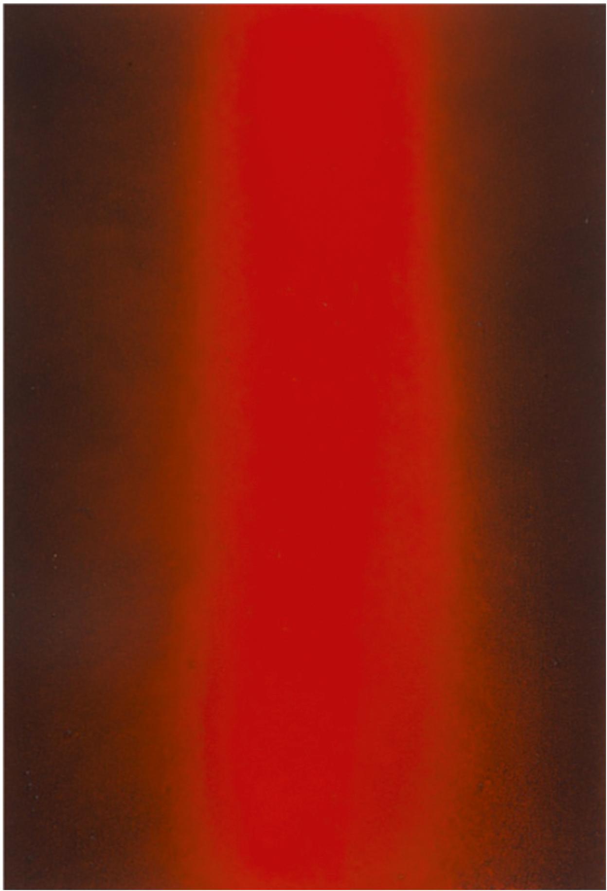 Lucien Smith - Untitled (Red/Black Flood Painting 01)