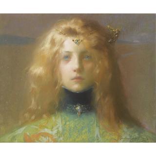 Lucien-Victor Guirand de Scévola - French Jeune Fille De Face