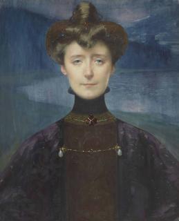 Lucien-Victor Guirand De Scévola - Portrait de Marguerite Moréno (1871-1948)