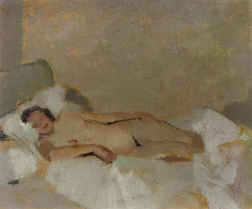 Lucien Victor Guirand de Scévola - Reclining nude