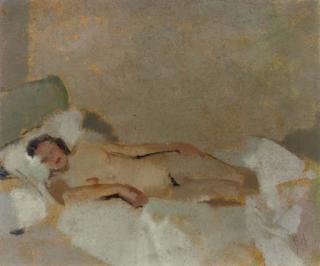 Lucien Victor Guirand de Scévola - Reclining nude