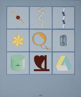 Lucio Del Pezzo - Alchemico 9