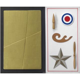 Lucio Del Pezzo - Etoile Et Table Doré