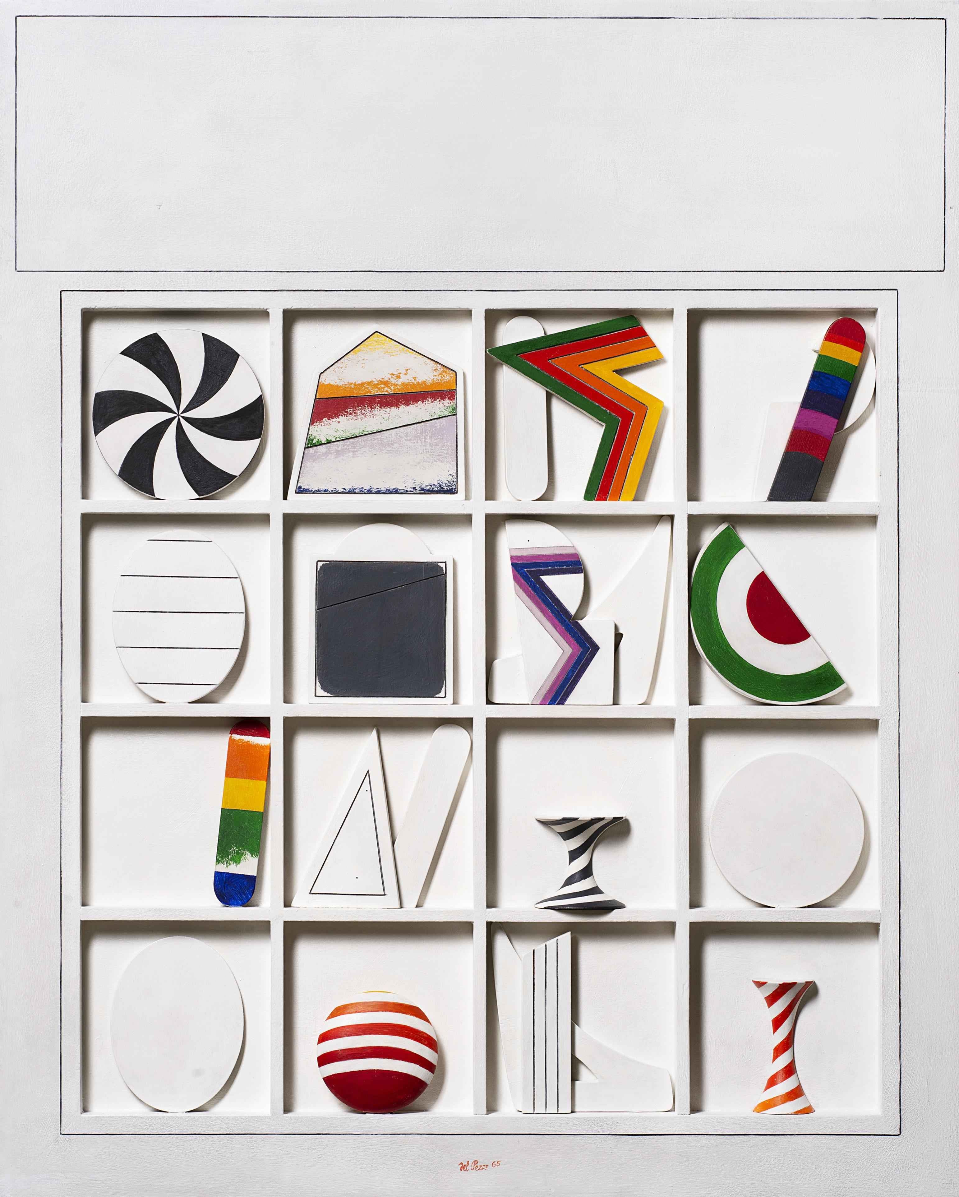 Lucio Del Pezzo - Quadro con nuances