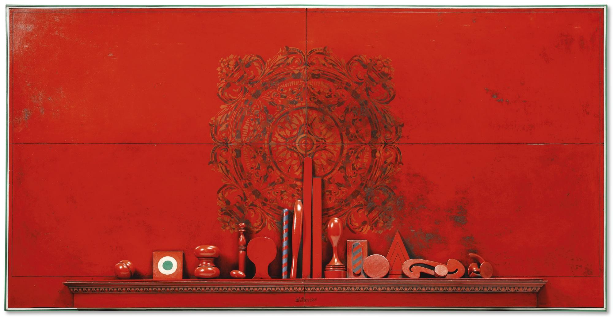 Lucio Del Pezzo - Rosso Veneziano