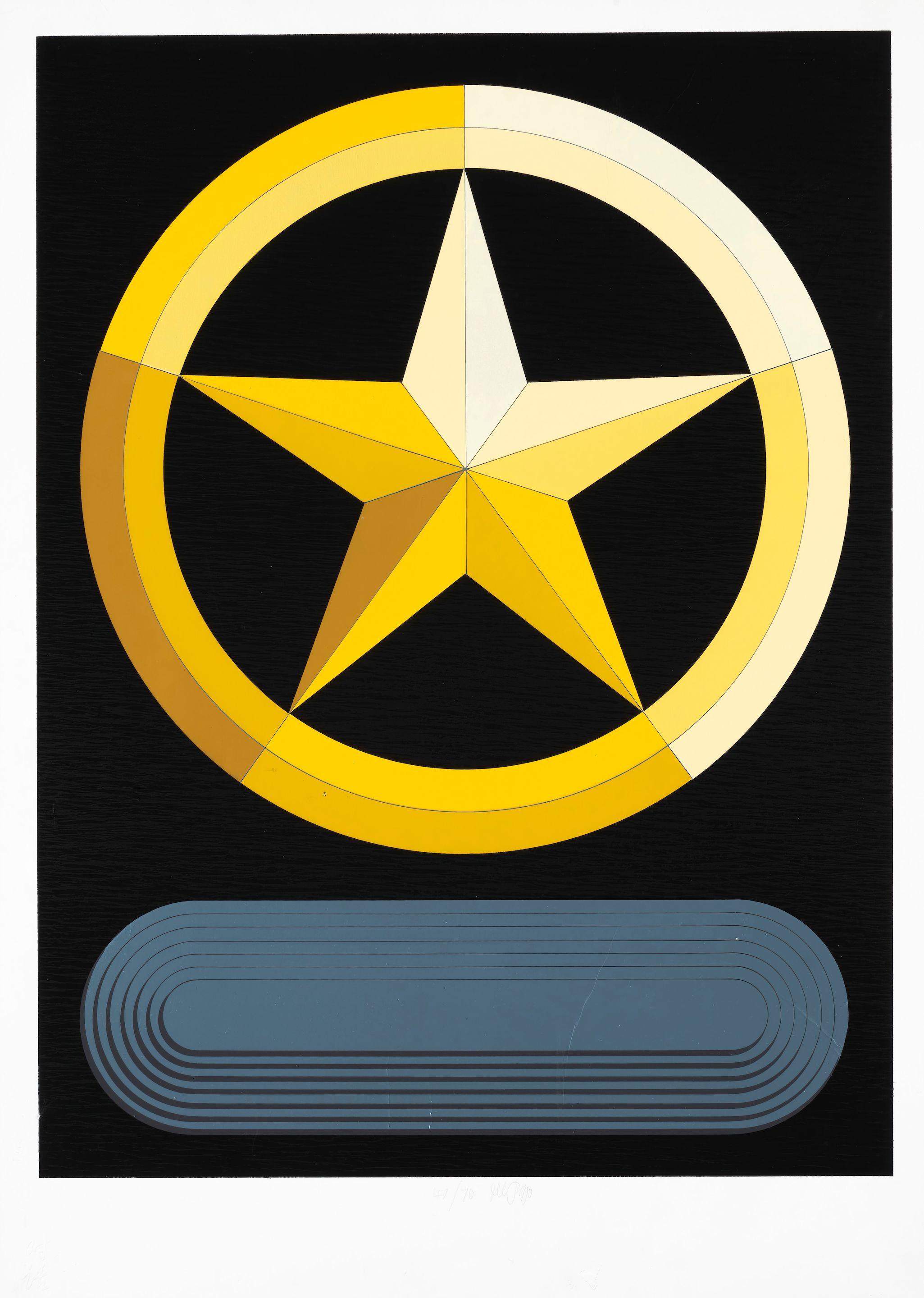 Lucio del Pezzo - Stella, 1986