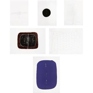 Lucio Fontana - 6 Incisioni Originali Di Lucio Fontana