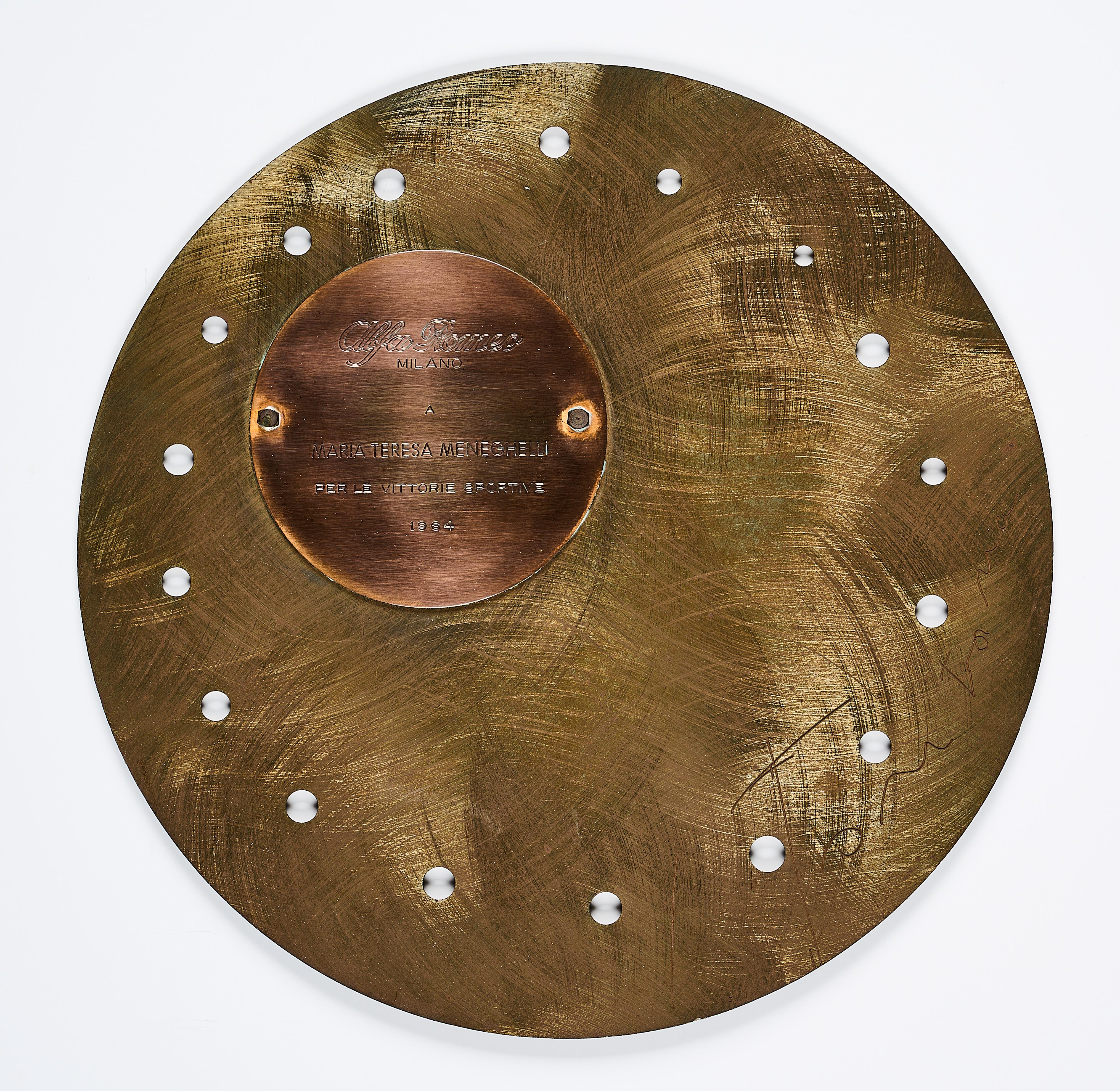 Lucio Fontana - Alfa Romeo Trophäe.