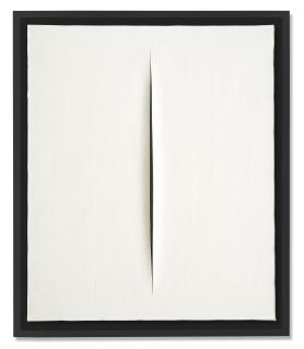 Lucio Fontana - Concetto spaziale, Attesa