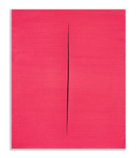 Lucio Fontana - Concetto Spaziale, Attesa