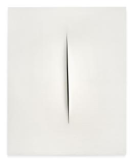Lucio Fontana - Concetto Spaziale, Attesa