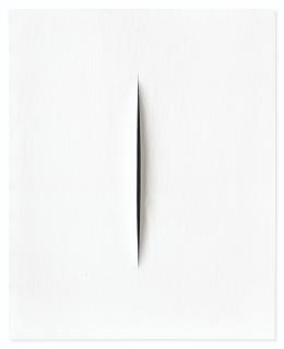 Lucio Fontana - Concetto spaziale, Attesa