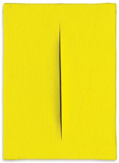 Lucio Fontana - Concetto spaziale, Attesa