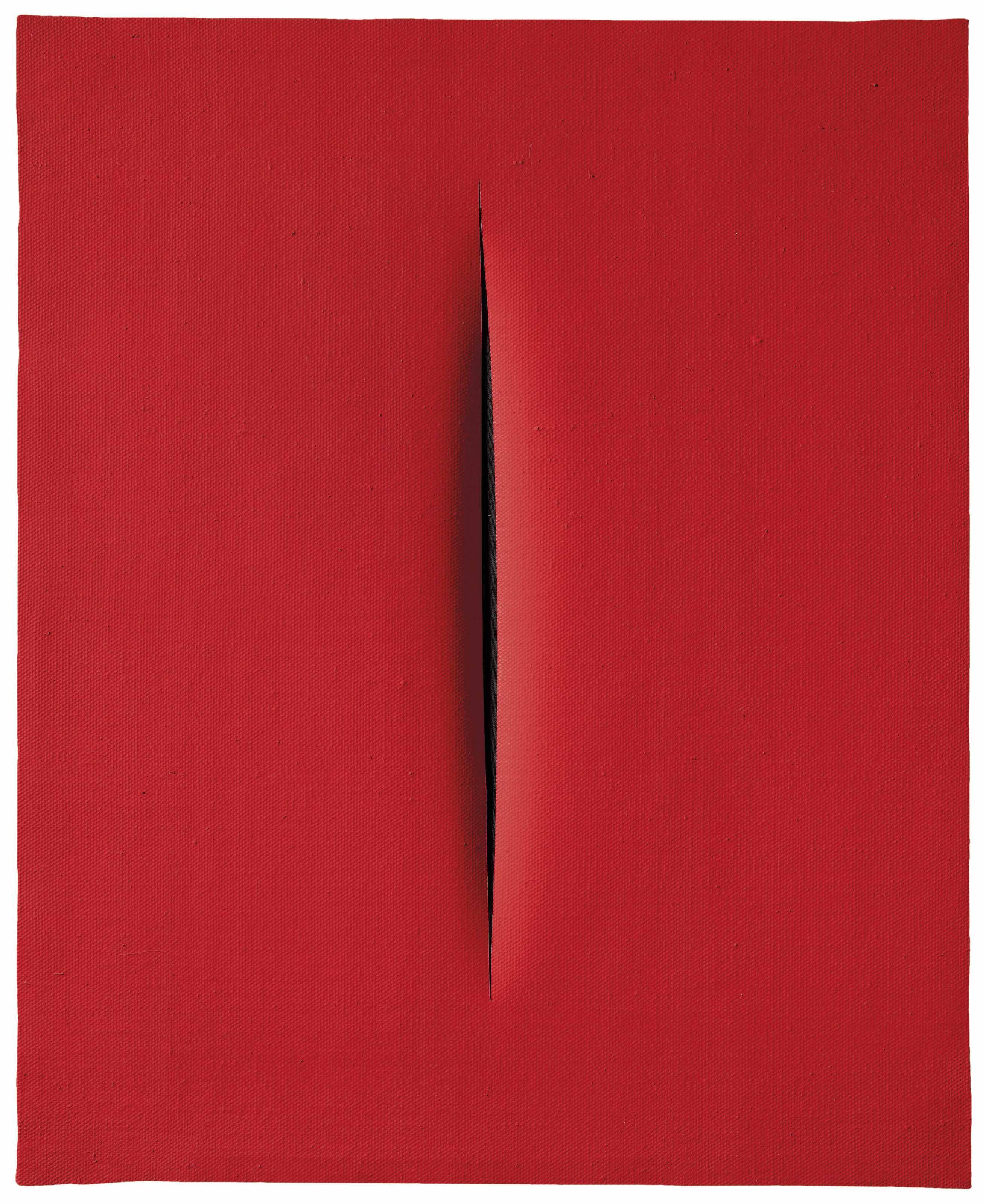 Lucio Fontana - Concetto Spaziale, [Attesa]