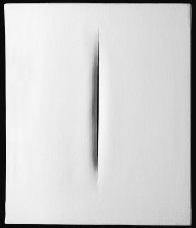 Lucio Fontana - Concetto spaziale, Attesa