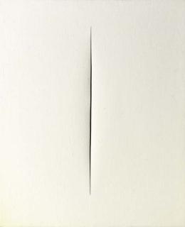Lucio Fontana - Concetto spaziale, Attesa