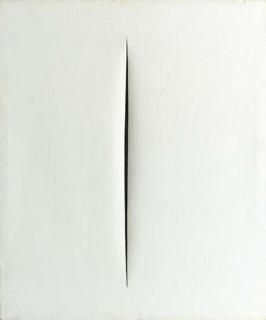 Lucio Fontana - Concetto Spaziale, Attesa