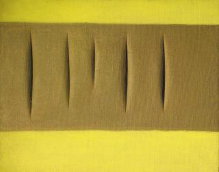 Lucio Fontana - Concetto spaziale, Attese (il sole)