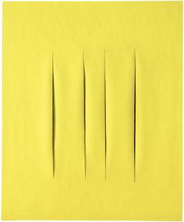 Lucio Fontana - Concetto Spaziale, Attese