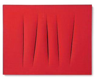 Lucio Fontana - Concetto Spaziale, Attese