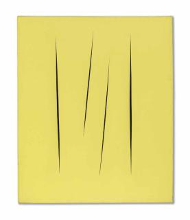 Lucio Fontana - Concetto Spaziale, Attese
