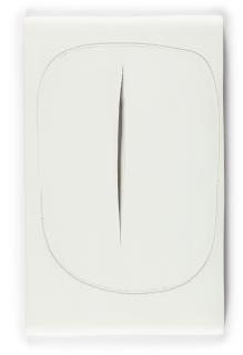 Lucio Fontana - Concetto spaziale taglio