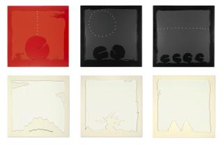 Lucio Fontana - Concetto Spaziale (Teatrini)