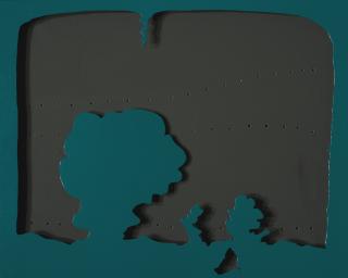 Lucio Fontana - Concetto Spaziale, Teatrino