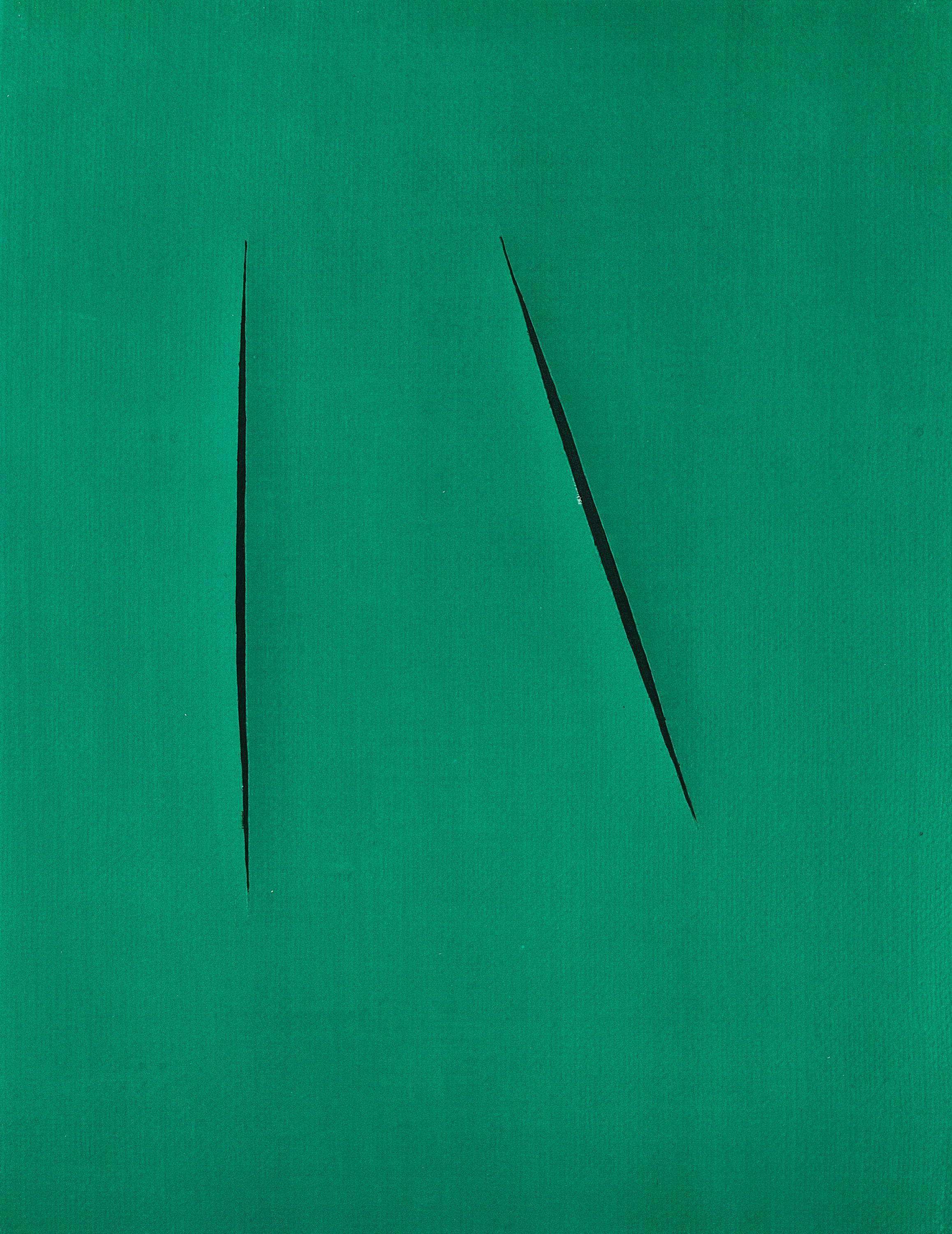Lucio Fontana - Concetto Spaziale.